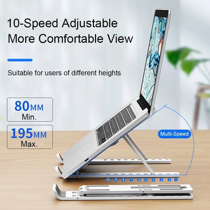 Portable Aluminum Laptop Stand